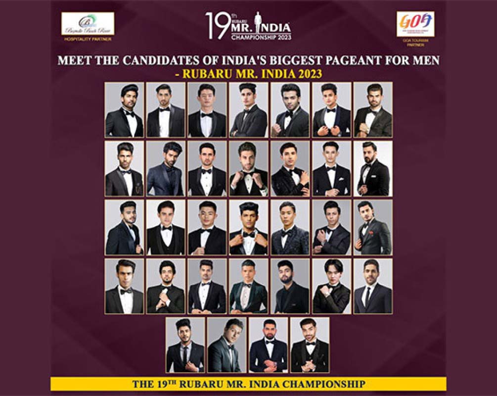 Goa to host the world’s biggest national male pageant – Rubaru Mr. India this August 2023